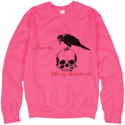 Unisex Neon Crewneck Sweatshirt
