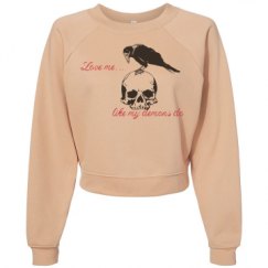 Women's Raglan Pullover Fleece