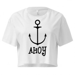 Ladies Festival Cali Crop Top Tee