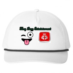 Snapback Five-Panel Rope Hat