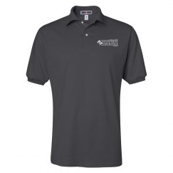 Unisex SpotShield 50/50 Polo Shirt Charcoal