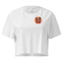 Ladies Festival Cali Crop Top Tee