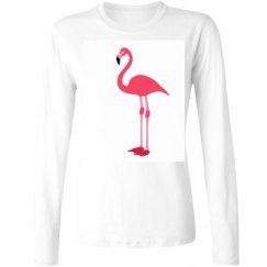 Ladies Relaxed Fit Basic Long Sleeve Tee