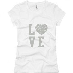 Ladies Slim Fit Basic Promo Jersey Tee