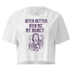 Ladies Festival Cali Crop Top Tee