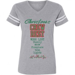 Ladies Relaxed Fit Vintage Sports Tee