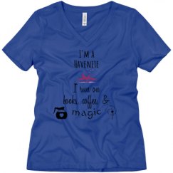 Ladies Relaxed Fit V-Neck Tee