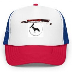 Years of the Canine Logo Red Trucker Hat