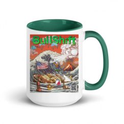 15oz Ceramic Mug with Color Inside