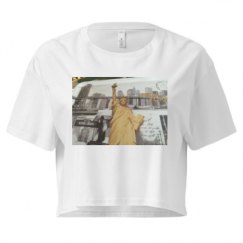 Ladies Festival Cali Crop Top Tee