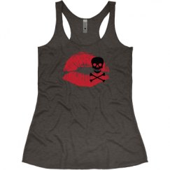 Ladies Slim Fit Super Soft Racerback Triblend Tank