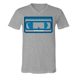 Unisex V-Neck Jersey Tee