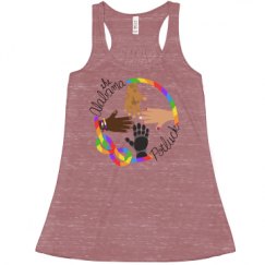 Ladies Flowy Racerback Tank