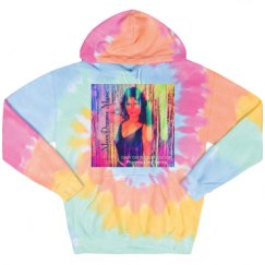 Unisex Tie-Dye Fleece Hoodie