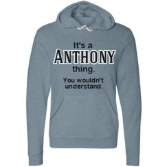 Unisex Fleece Pullover Midweight Hoodie