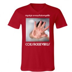 Unisex V-Neck Jersey Tee