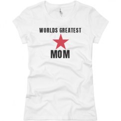 Ladies Slim Fit Basic Promo Jersey Tee