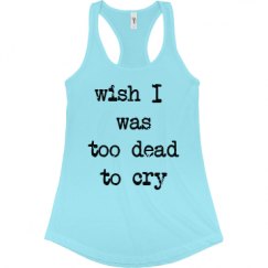 Ladies Slim Fit Racerback Tank Top