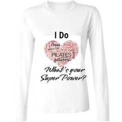 Ladies Relaxed Fit Basic Long Sleeve Tee