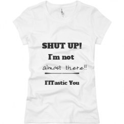 Ladies Slim Fit Basic Promo Jersey Tee