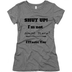 Ladies Slim Fit Super Soft Triblend Tee