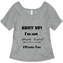 Ladies Flowy Slouchy Tee