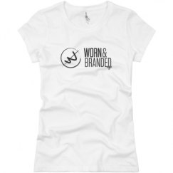 Ladies Slim Fit Basic Promo Jersey Tee