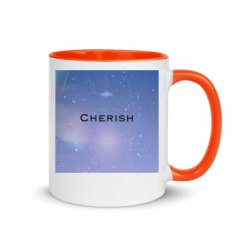 11oz Ceramic Mug with Color Inside