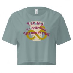 Ladies Festival Cali Crop Top Tee
