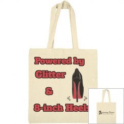 Powered By Glitter & 8-inch heels