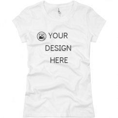 Ladies Slim Fit Basic Promo Jersey Tee