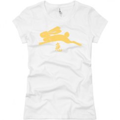 Ladies Slim Fit Basic Promo Jersey Tee