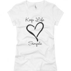 Ladies Slim Fit Basic Promo Jersey Tee