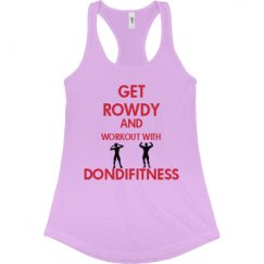 Ladies Slim Fit Racerback Tank Top