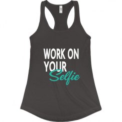 Ladies Slim Fit Racerback Tank Top