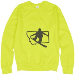 Unisex Neon Crewneck Sweatshirt