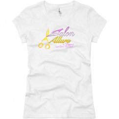 Ladies Slim Fit Basic Promo Jersey Tee