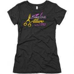 Ladies Slim Fit Super Soft Triblend Tee