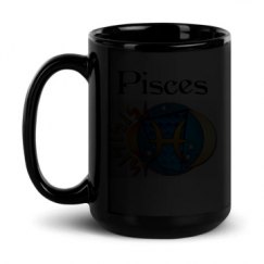 15oz Black Glossy Mug