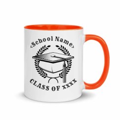 11oz Ceramic Mug with Color Inside