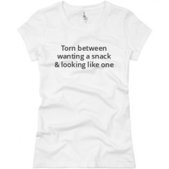 Ladies Slim Fit Basic Promo Jersey Tee