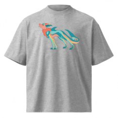 Unisex Organic Oversized High Neck T-Shirt
