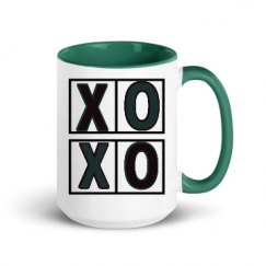 15oz Ceramic Mug with Color Inside