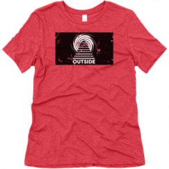 Ladies Relaxed Fit Super Soft Triblend Tee