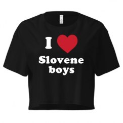 Ladies Festival Cali Crop Top Tee