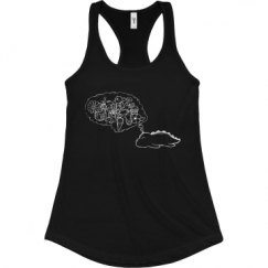 Ladies Slim Fit Racerback Tank Top