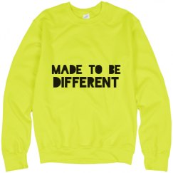 Unisex Neon Crewneck Sweatshirt