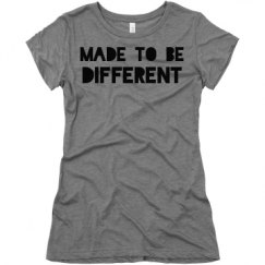 Ladies Slim Fit Super Soft Triblend Tee