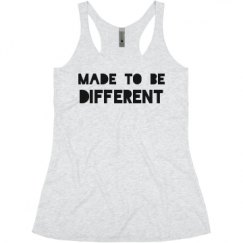 Ladies Slim Fit Super Soft Racerback Triblend Tank