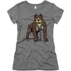 Ladies Slim Fit Super Soft Triblend Tee